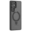Torras - Ostand MagSafe Series tok - Samsung Galaxy S25 Ultra - Fekete