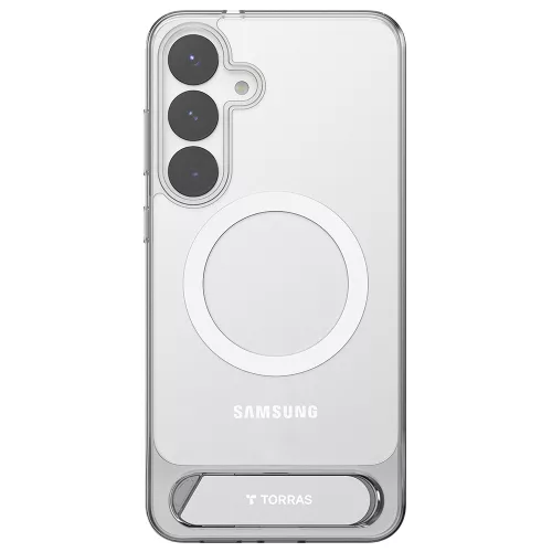 Torras - Pstand MagSafe - Samsung Galaxy S25 Plus - Clear