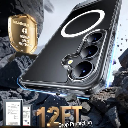 Torras - Pstand MagSafe - Samsung Galaxy S25 Plus - Clear