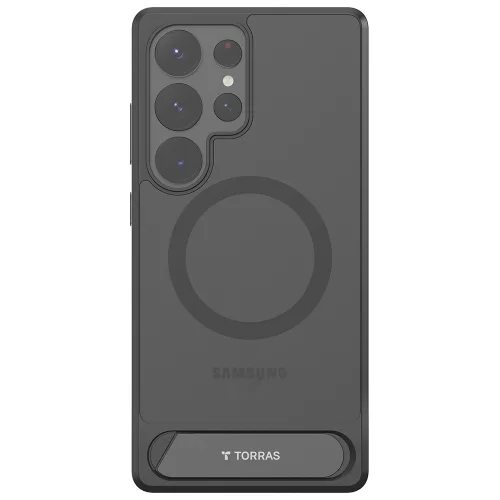Torras - Pstand MagSafe - Samsung Galaxy S25 Ultra - Black