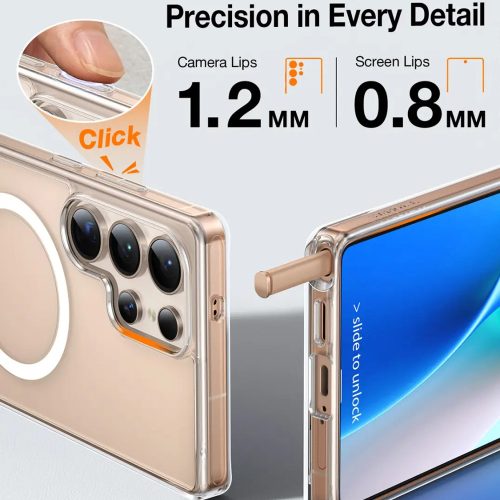 Torras - Pstand MagSafe - Samsung Galaxy S25 Ultra - Clear