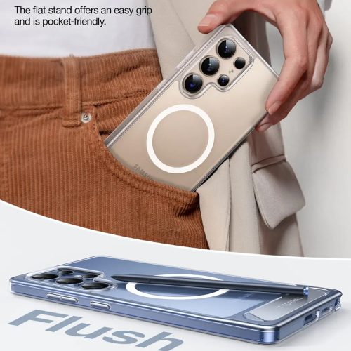 Torras - Pstand MagSafe - Samsung Galaxy S25 Ultra - Clear