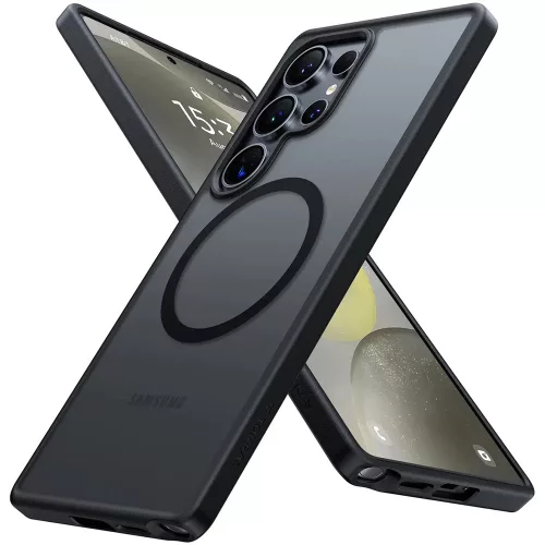 Torras - Guardian Magnetic Series - Samsung Galaxy S25 Ultra - Black