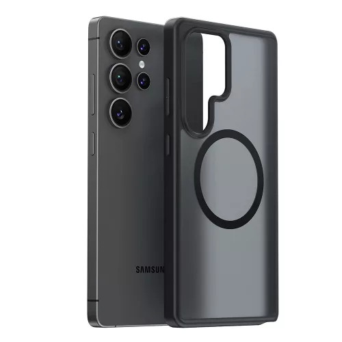 Torras - Guardian Magnetic Series - Samsung Galaxy S25 Ultra - Black