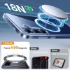 Torras - Guardian Magnetic Series - Samsung Galaxy S25 Plus - Clear