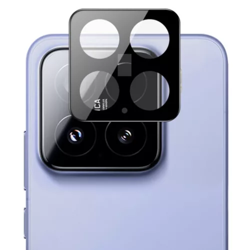 Techsuit - Full Camera - Kameravédő üvegfólia - Xiaomi 15 - Fekete