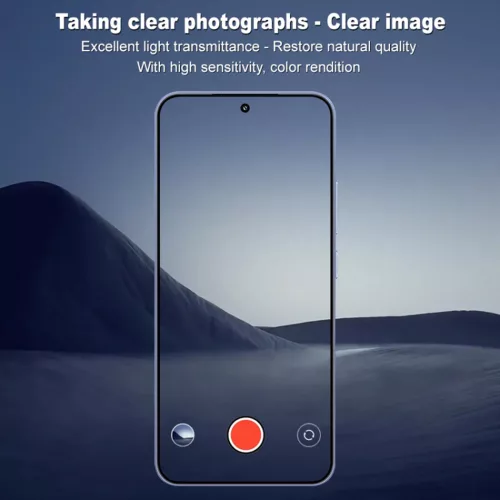 Techsuit - Full Camera - Kameravédő üvegfólia - Xiaomi 15 - Fekete