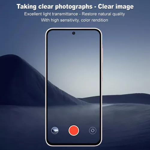 Techsuit - Full Camera Glass - Samsung Galaxy A56 5G - Black