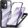 Techsuit - ColorVerse 360 tok kijelzővédővel - Oppo A40 4G / A60 5G - Fekete