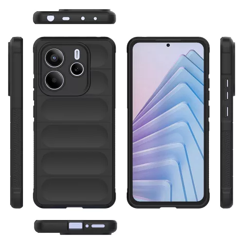 Techsuit - Magic Shield tok - Xiaomi Redmi Note 14 5G - Fekete