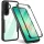 Techsuit - ColorVerse 360 tok kijelzővédővel - Samsung Galaxy A26 5G - Fekete