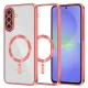Techsuit - Luxury Crystal MagSafe - Samsung Galaxy A36 5G / A56 5G - Piros átlátszó