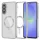 Techsuit - Luxury Crystal MagSafe - Samsung Galaxy A36 5G / A56 5G - Silver