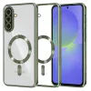 Techsuit - Luxury Crystal MagSafe - Samsung Galaxy A36 5G / A56 5G - Deep Green