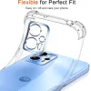Techsuit - Shockproof Átlátszó Ütésálló Szilikon tok - Honor X9c Smart - Átlátszó