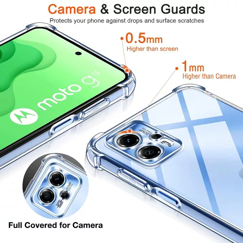 Techsuit - Shockproof Átlátszó Ütésálló Szilikon tok - Honor X9c Smart - Átlátszó