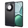Techsuit - Carbon szilikon tok - Honor X9c Smart - Fekete