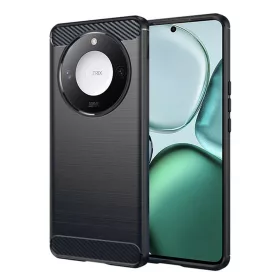 Techsuit - Carbon szilikon tok - Honor X9c Smart - Fekete