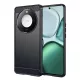 Techsuit - Carbon szilikon tok - Honor X9c Smart - Fekete
