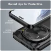 Techsuit - Carbon szilikon tok - Honor X9c Smart - Fekete