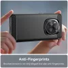 Techsuit - Carbon szilikon tok - Honor X9c Smart - Fekete