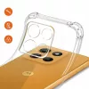 Techsuit - Shockproof Átlátszó Ütésálló Szilikon tok - Motorola Moto G15 / G15 Power / G17 / G17 Power - Átlátszó