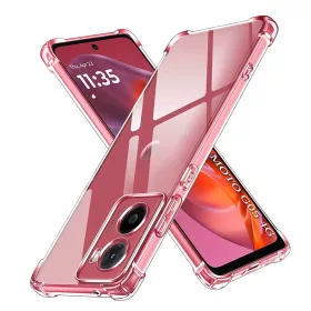   Techsuit - Shockproof Átlátszó Ütésálló Szilikon tok - Motorola Moto G05 / E15 - Átlátszó