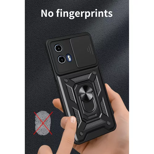 Techsuit - CamShield ütésálló tok - Motorola Moto G05 / E15 - Fekete