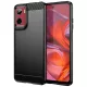 Techsuit - Carbon szilikon tok - Motorola Moto G05 / E15 - Fekete