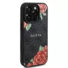 Guess - Hardcase 4G Flower Print MagSafe (GUHMP16LP4ROPEMCK) - iPhone 16 Pro - Black