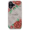 Guess - Hardcase 4G Flower Print MagSafe (GUHMP16SP4ROPEMCP) - iPhone 16 - Pink