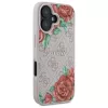 Guess - Hardcase 4G Flower Print MagSafe (GUHMP16SP4ROPEMCP) - iPhone 16 - Pink