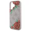 Guess - Hardcase 4G Flower Print MagSafe (GUHMP16SP4ROPEMCP) - iPhone 16 - Pink