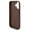 Guess - Hardcase 4G Flower Print MagSafe (GUHMP16SP4ROPEMCW) - iPhone 16 - Brown