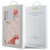 Guess - Hardcase 4G Flower Print MagSafe (GUHMP16LP4ROPEMCP) - iPhone 16 Pro - Pink