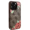 Guess - Hardcase 4G Flower Print MagSafe (GUHMP16XP4ROPEMCW) - iPhone 16 Pro Max - Brown
