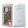 Guess - Hardcase 4G Flower Print MagSafe (GUHMP16XP4ROPEMCW) - iPhone 16 Pro Max - Brown
