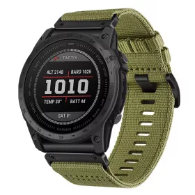   Techsuit - Watchband QuickFit 20mm (W070) - Instinct 2S/2S Solar/Approach S70 42mm/fenix 7S Pro Sapphire Solar - Green Dew