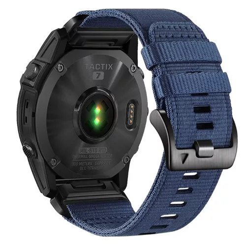 Techsuit - Watchband QuickFit 20mm (W070) - Instinct 2S Solar/Approach S70 42mm/fenix 7S Pro Sapphire Solar - Nightshade Blue