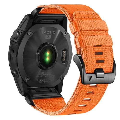 Techsuit - Watchband QuickFit 20mm (W070) - Instinct 2S/2S Solar/Approach S70 42mm/fenix 7S Pro Sapphire Solar - Orange Blossom