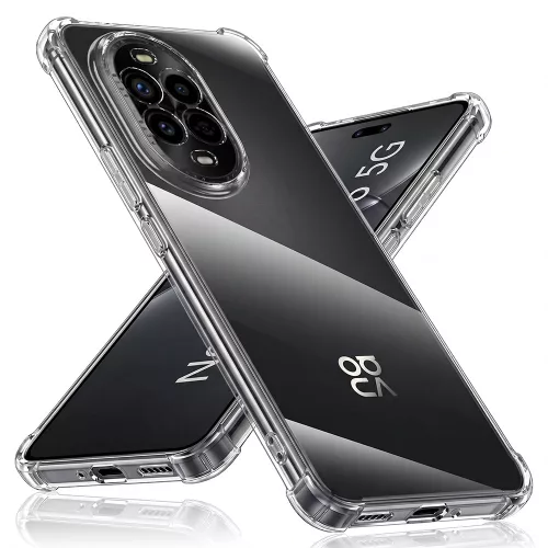 Techsuit - Shockproof Átlátszó Ütésálló Szilikon tok - Huawei nova 13 Pro - Átlátszó