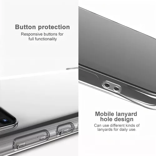 Techsuit - Shockproof Átlátszó Ütésálló Szilikon tok - Huawei nova 13 Pro - Átlátszó