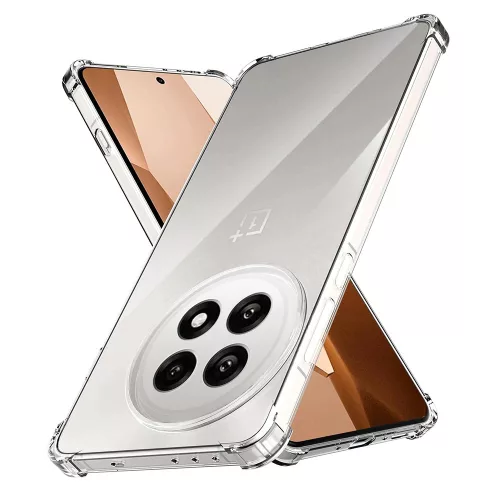 Techsuit - Shockproof Átlátszó Ütésálló Szilikon tok - OnePlus 13R - Átlátszó