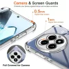 Techsuit - Shockproof Átlátszó Ütésálló Szilikon tok - OnePlus 13R - Átlátszó