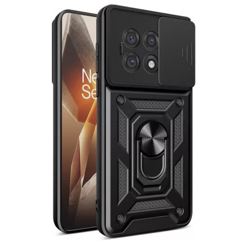 Techsuit - CamShield ütésálló tok - OnePlus 13R - Fekete