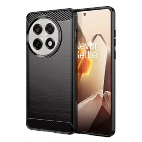 Techsuit - Carbon szilikon tok - OnePlus 13R - Fekete