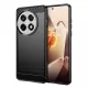 Techsuit - Carbon szilikon tok - OnePlus 13R - Fekete