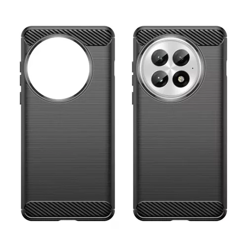 Techsuit - Carbon szilikon tok - OnePlus 13R - Fekete