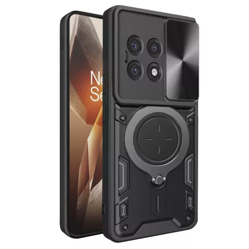 Techsuit - CamGuard Pro tok - OnePlus 13R - Fekete