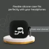 Karl Lagerfeld - Silicone Choupette Head 3D (KLA4RUNCHK) - Apple AirPods 4 - Black